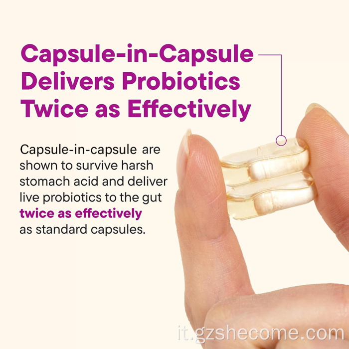 Balance Probiotic per le donne supporta la salute dell'intestino sano